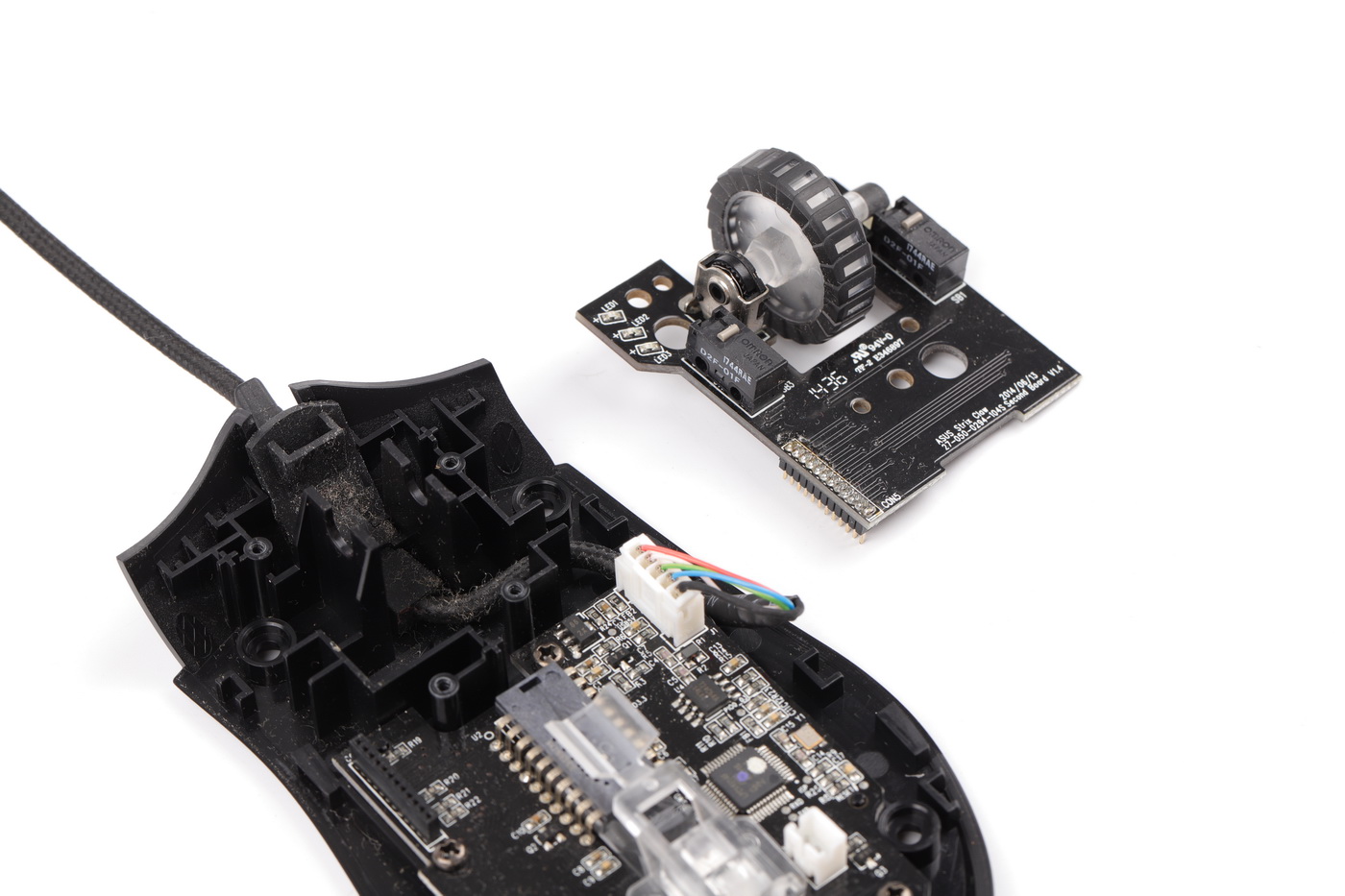 《硬事要说21》可惜了这只鹰?当年的华硕STRIXCLAW鼠标拆解