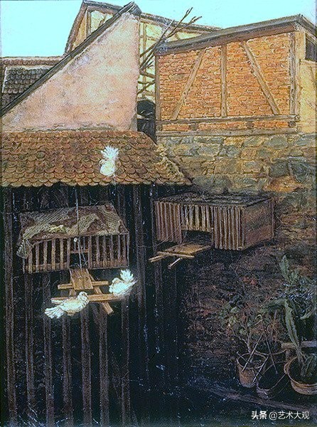 世界著名古典油画风景作品,奥斯瓦尔德阿肯巴赫