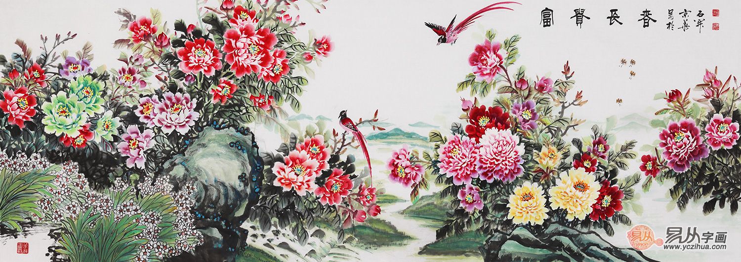 客厅大幅紫气东来钻石画,你不了解的浮世绘绘画图文