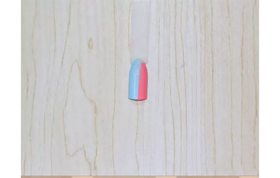 晕染美甲教程渐变色红,渐变色美甲怎么做的教程