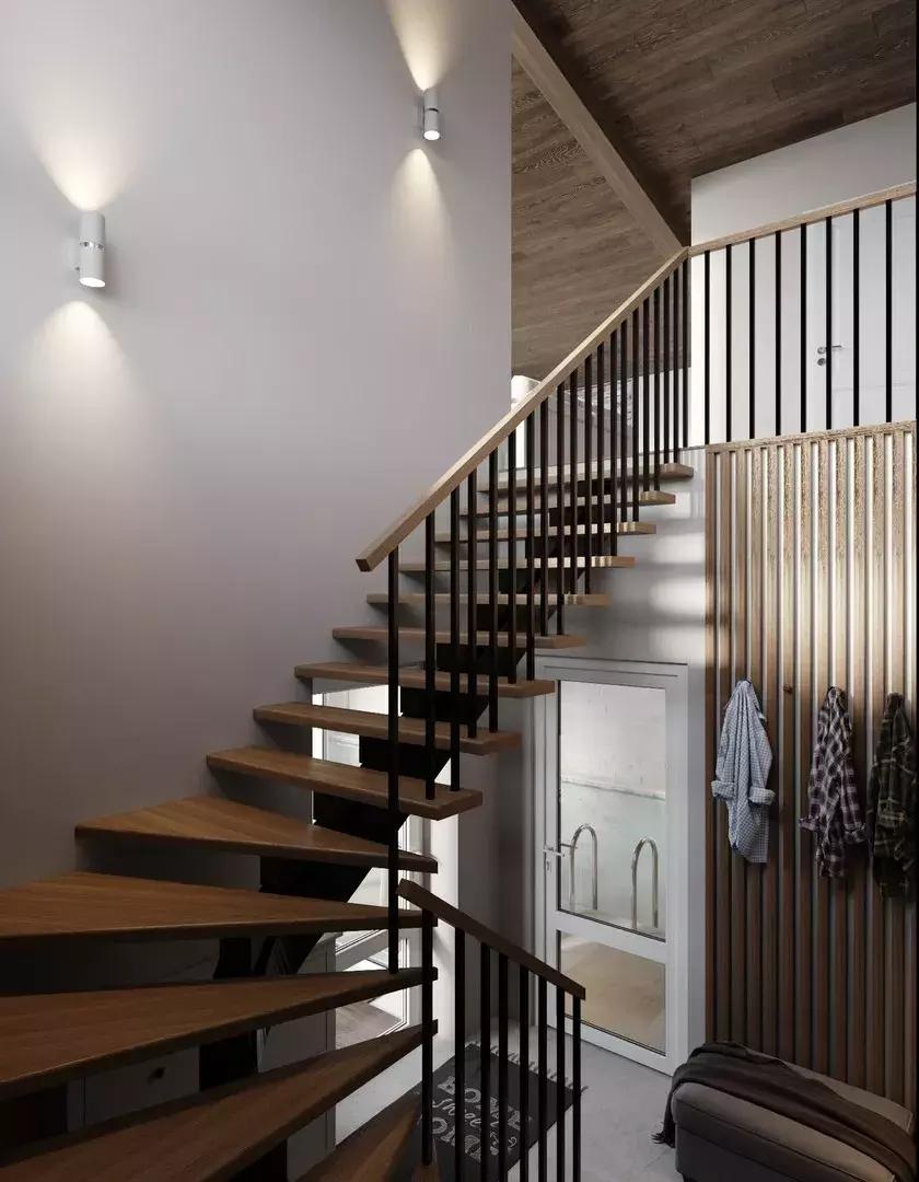 楼梯这样设计才惊艳,楼梯下空间怎么设计高级