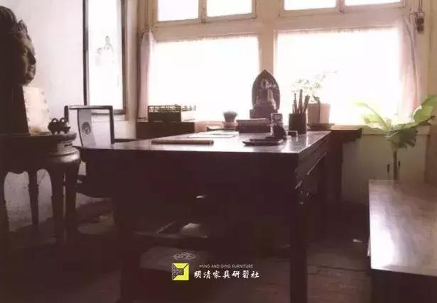 古典家具现代空间书房,古典家具与现代空间书房