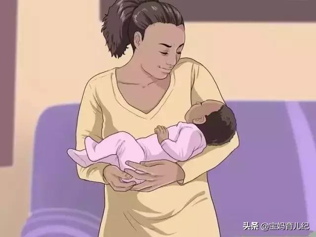 新生儿拍嗝技巧月嫂转三圈,给新生儿拍嗝力度