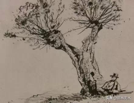 门采尔大师素描作品欣赏高清,素描欣赏素描大师门采尔