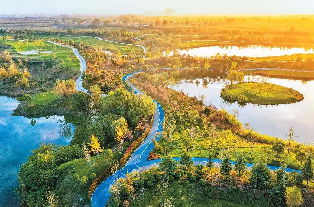 西安绿道建设最新,西安三级景观绿道