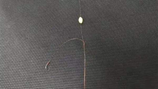 悬坠钓线组图解,悬坠钓法钩子都是斜着触底的