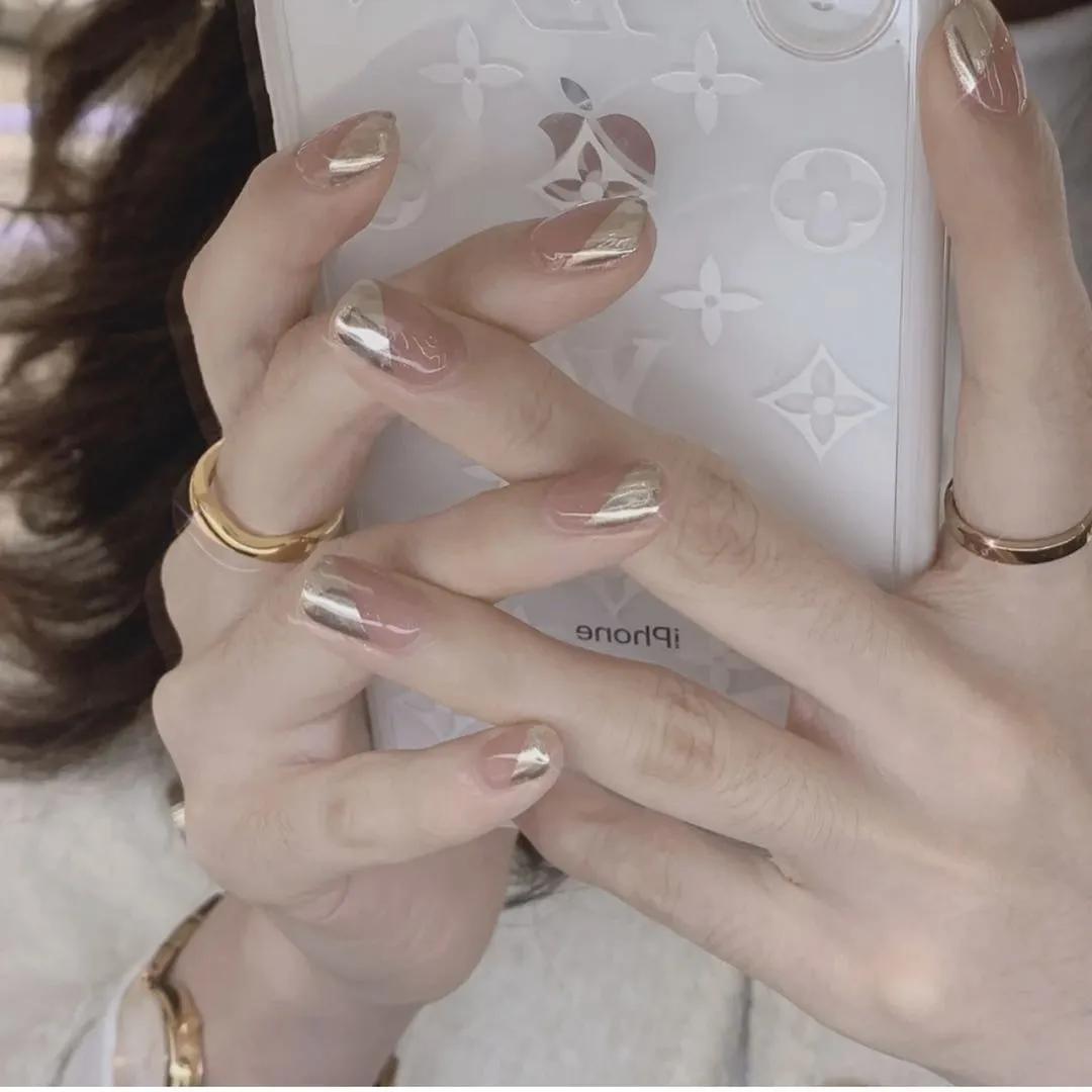 日式美甲颜值超高的美甲,报复性消费来啦