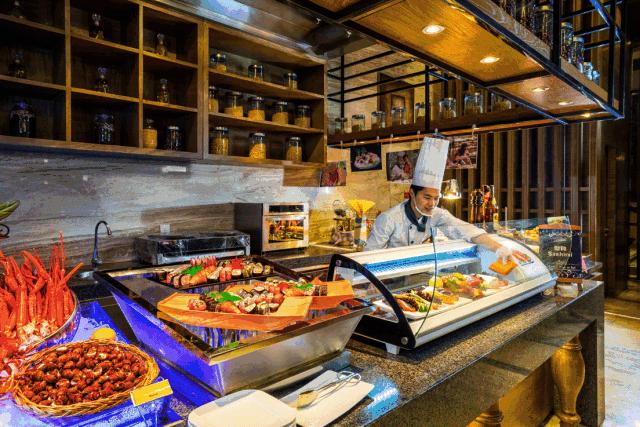 成都丶费尔顿凯莱大酒店自助晚餐，人均只要67，放开肚皮任性吃