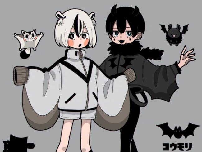 可爱的卡通动物拟人,画风精致的动物拟人化