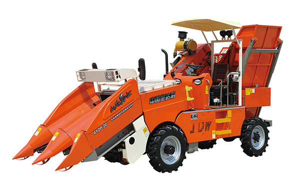 玉米收获机小型单垄,两行玉米收获机多少钱一台