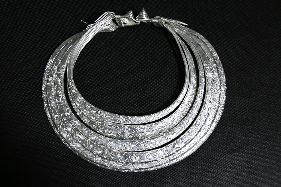 传统工艺手工制作银饰蒙古,传承古法手工银饰