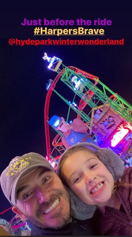 贝克汉姆宠溺小七公主,贝克汉姆宠小七故事