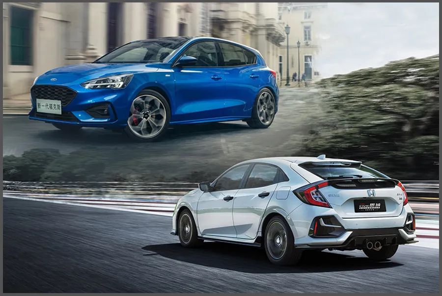 两厢思域和type-r对比,两厢思域与typer