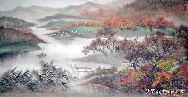 张利国画山水画欣赏,张富君山水画新作品图片