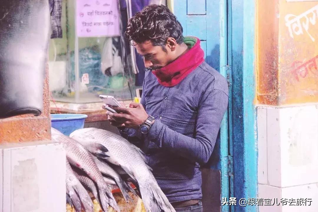 尼泊尔泰米尔区购物街,尼泊尔加德满都泰米尔区