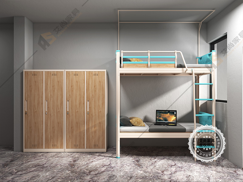 不生锈的清远中小学生公寓床，持久耐用，环保无异味