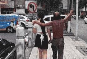 大姐gif搞笑图片,搞笑表情真人动图大全