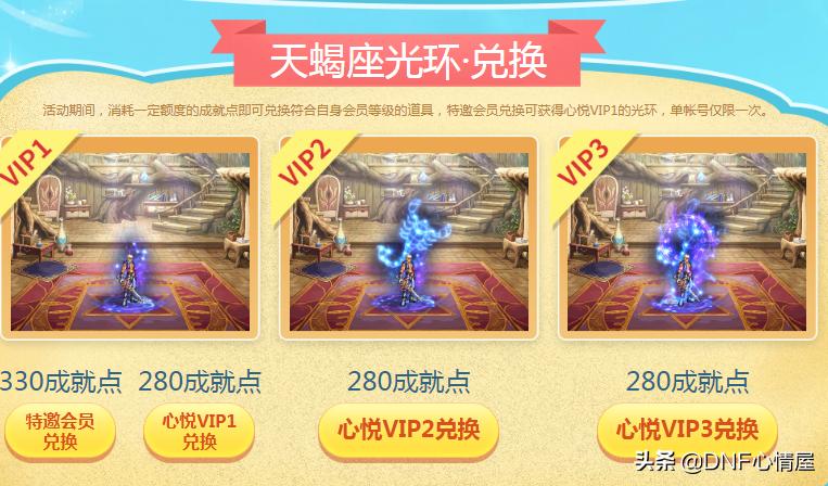 dnf天蝎座心悦光环属性,dnf关羽心悦光环