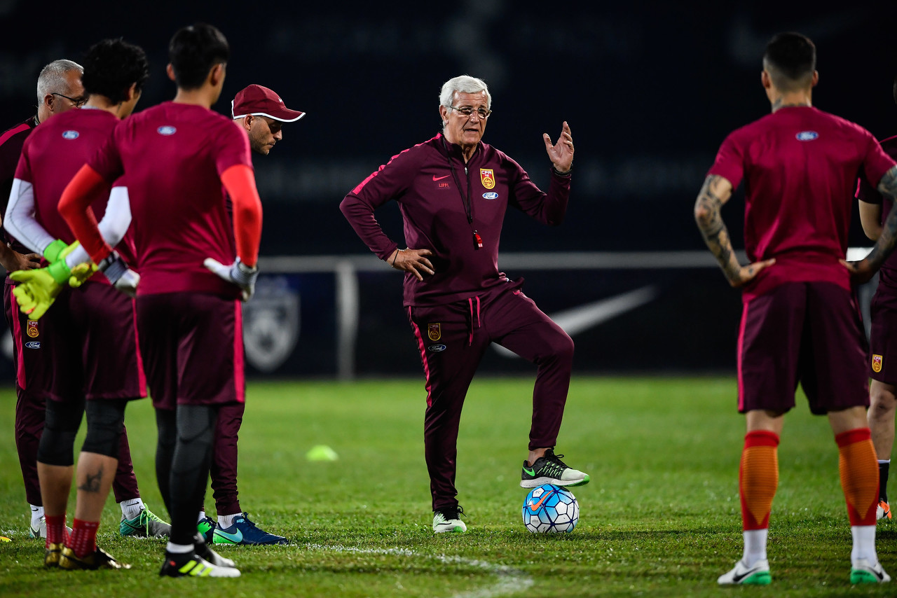 中国0-3负于伊朗里皮赛后辞职了吗,里皮带队中国对阵日本