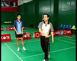 高远球如何正确发力,正手高远球规范动作