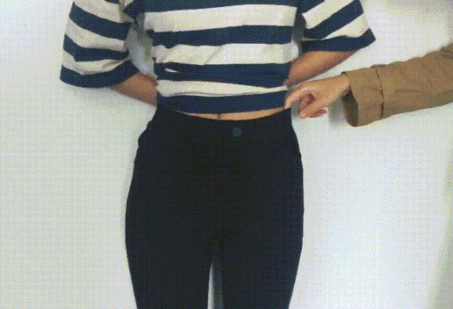 百搭显瘦塑身小黑裤,显瘦显高小黑裤