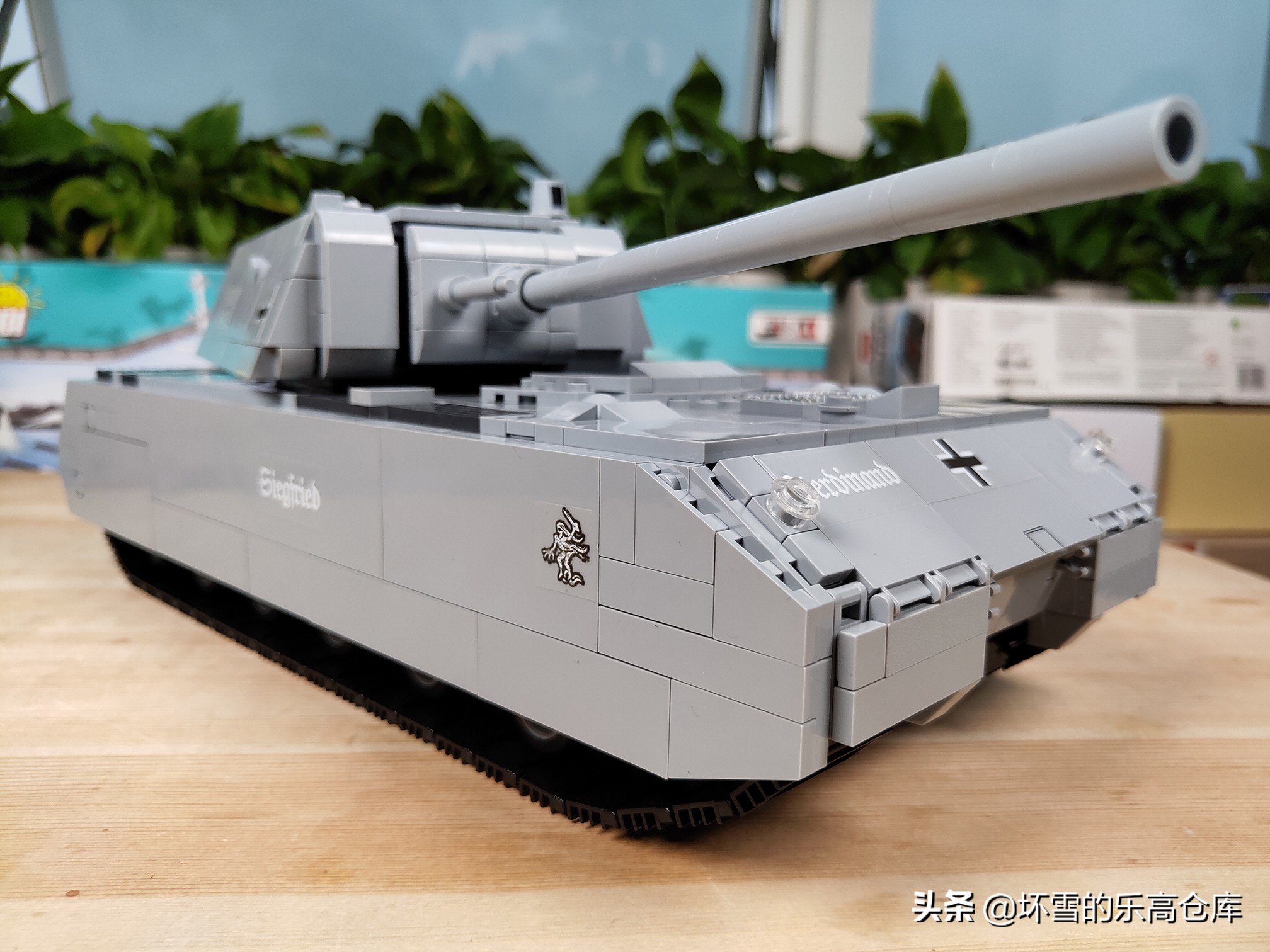 cobi鼠式积木,cobi积木德国坦克进化史