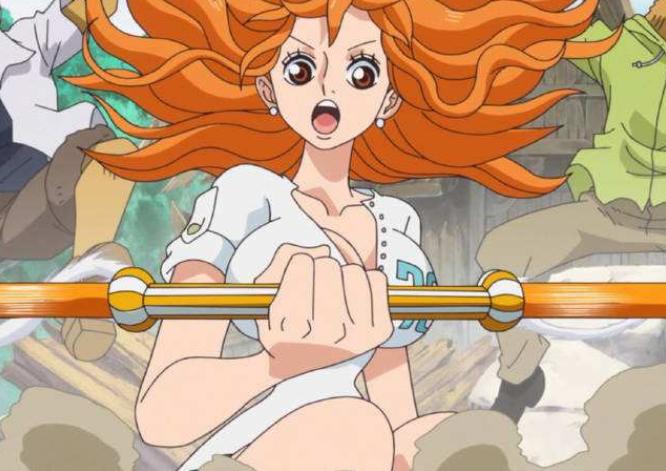 海贼王娜美霸气之谜,海贼王娜美的威力