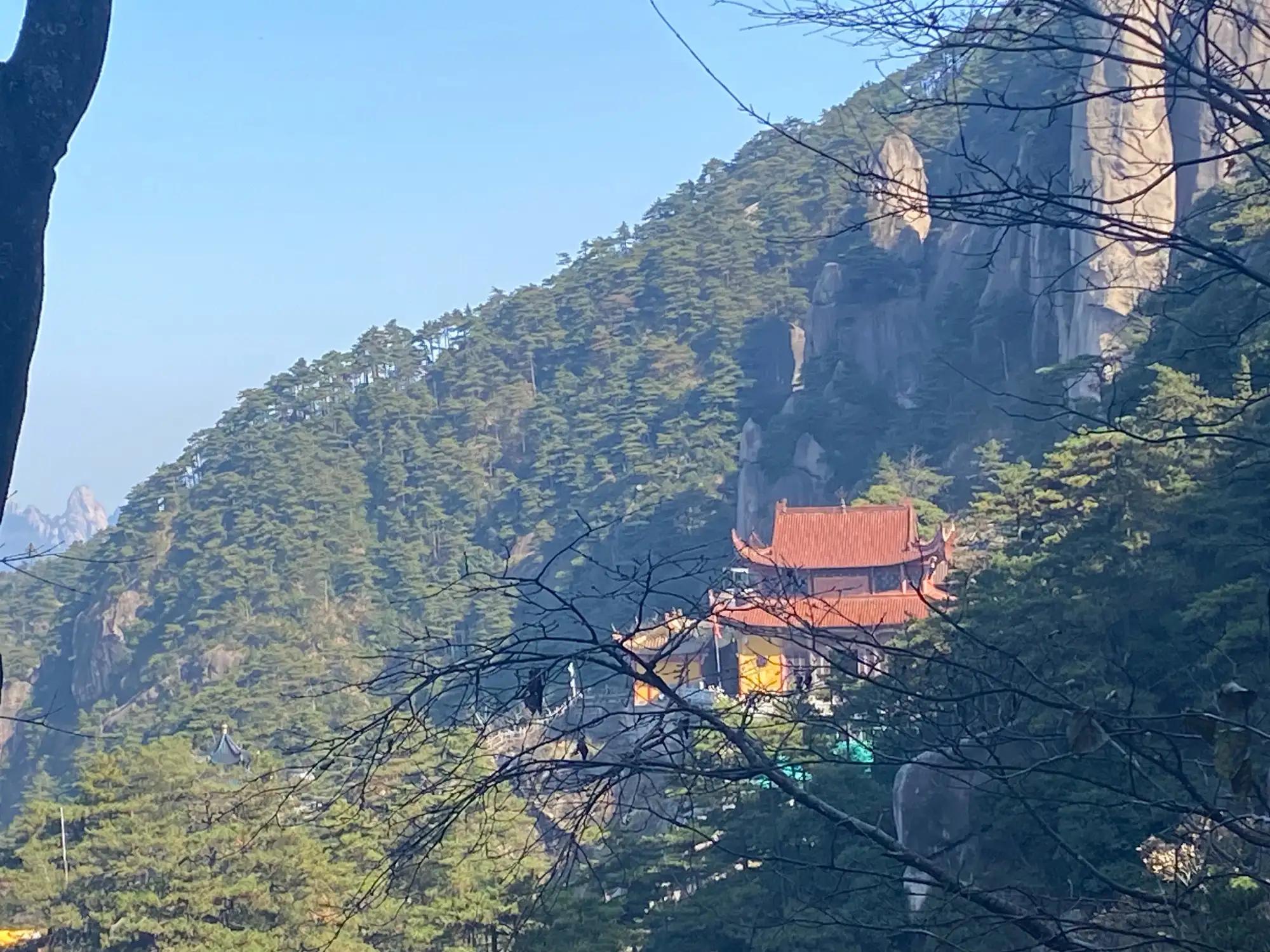 九华山风景图片高清美图,九华山拍照写真