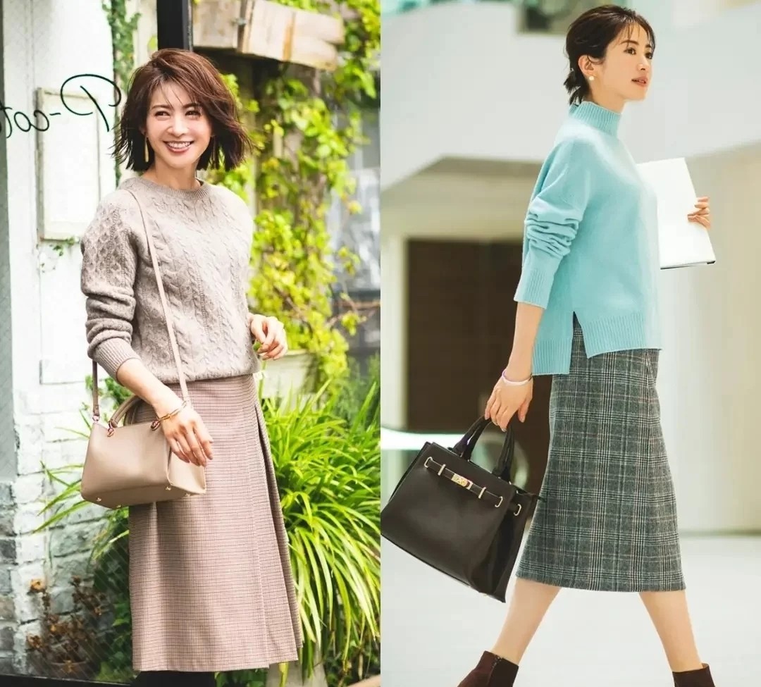 40岁女人秋冬半身裙高腰a字裙,女秋冬外套30至40岁休闲百搭