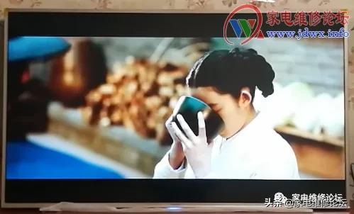 海信电视led55k5100u出现彩色条纹,海信led55k5500us背光很暗故障