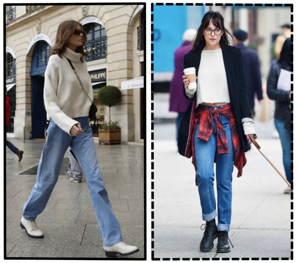 欧阳娜娜有多喜欢马丁靴,欧阳娜娜最新马丁靴