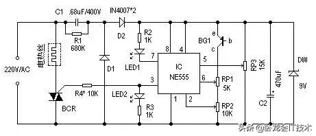 555定时器实际应用电路,555定时器有开关功能吗