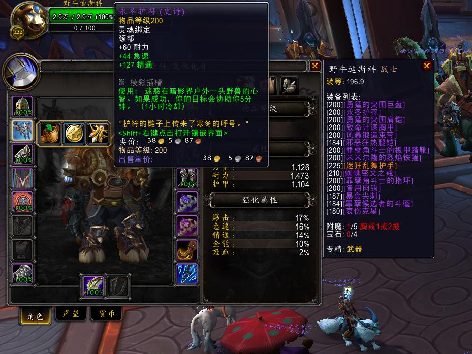 魔兽世界200装等dps多少合格,魔兽世界200到300升级