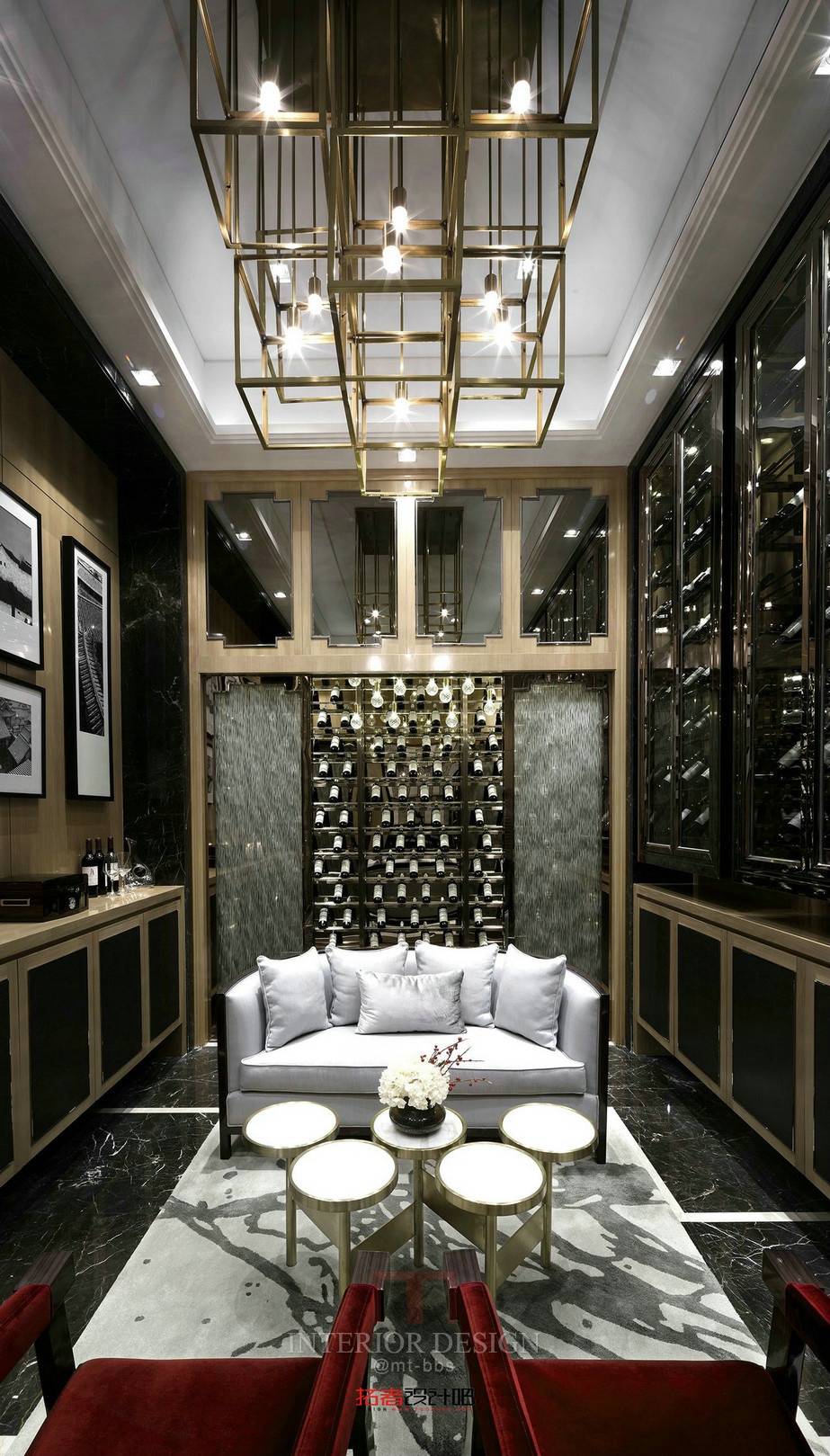 美观实用最新酒柜设计,室内装饰酒柜设计风格
