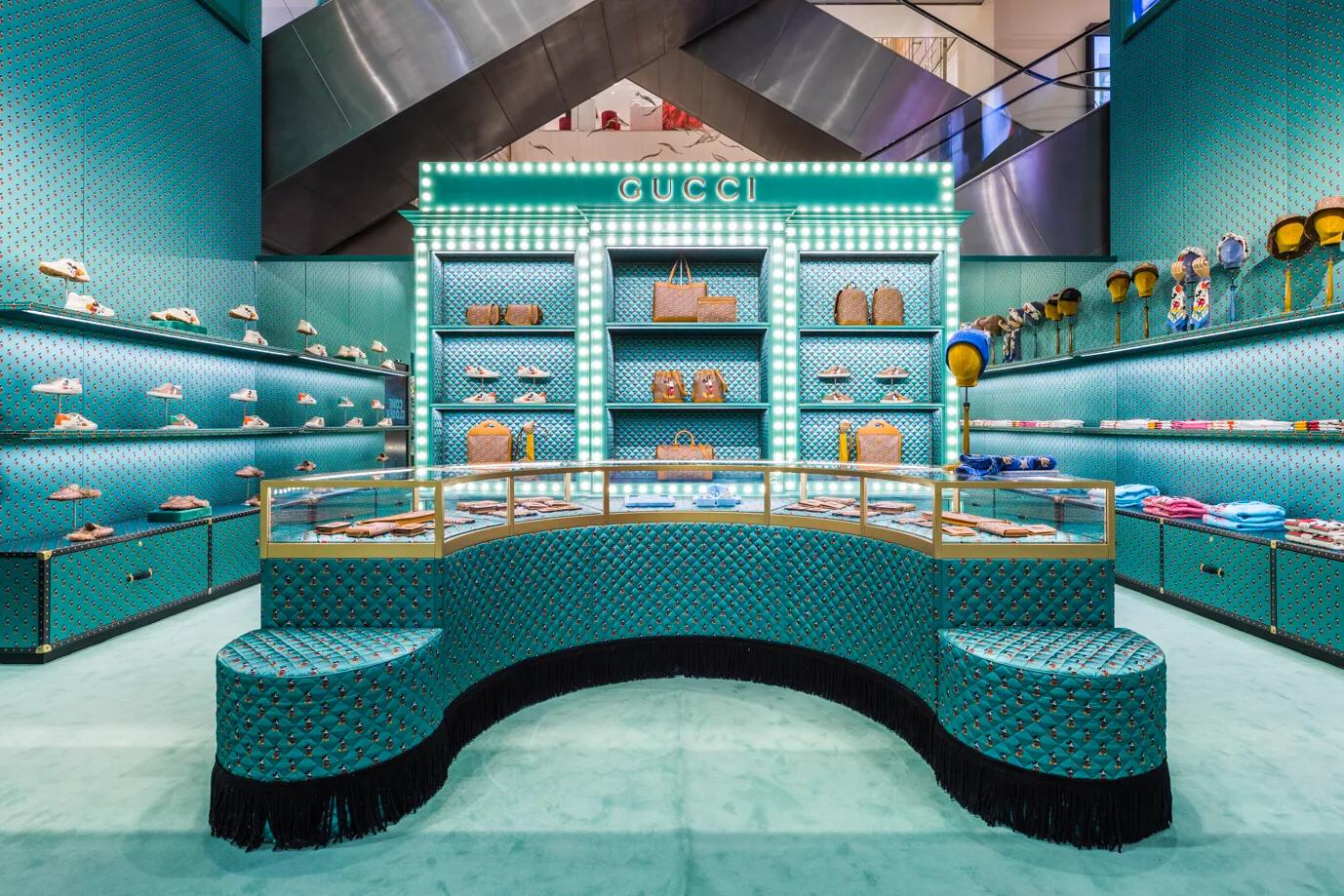 北京gucci米奇主题限时店,gucci米奇系列快闪店