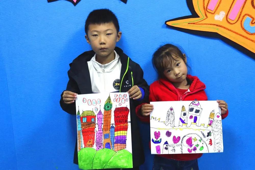 东方童画美术培训学校周村店,东方童画少儿美术淄博印象汇店