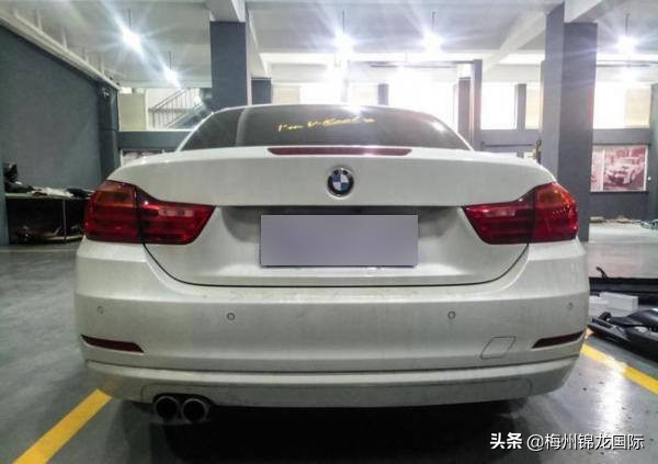 惊艳4系改装,个性宝马4系双门轿跑改装