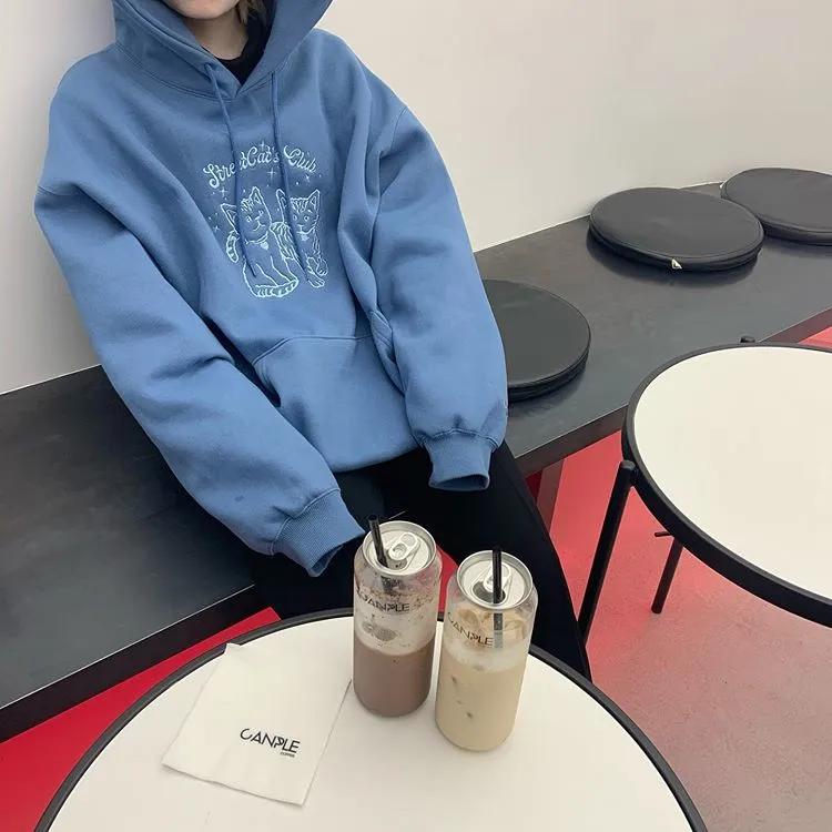 韩国今年流行什么卫衣色,韩国小众平价卫衣