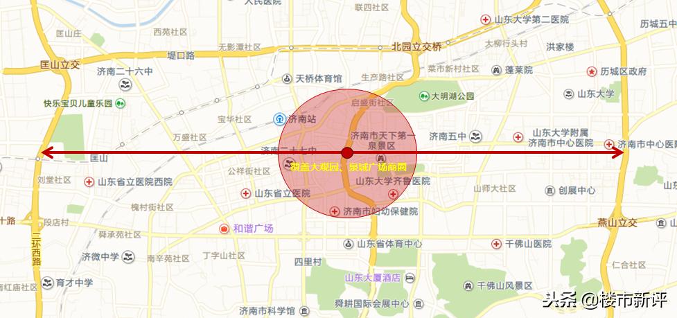 未来济南的中心在哪里,济南未来中心在什么地方