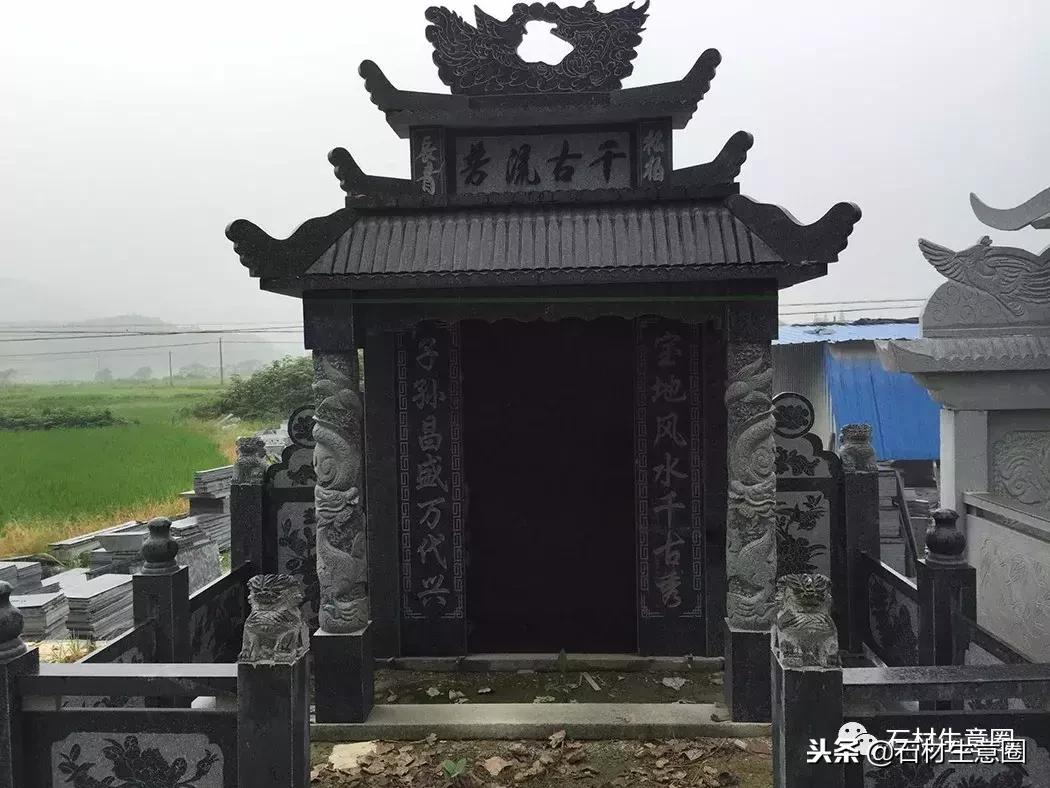 墓碑石材规格尺寸,墓碑石材加工工艺流程详细步骤