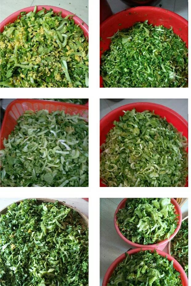 你们见过这样腌咸菜的吗？我从很小就看过我爸妈是这样腌咸菜的了