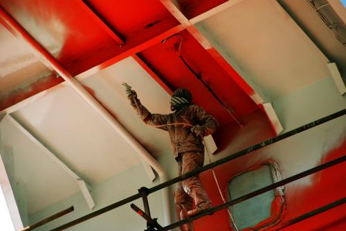 红丹防锈漆喷涂,红丹防锈漆的正确使用方法