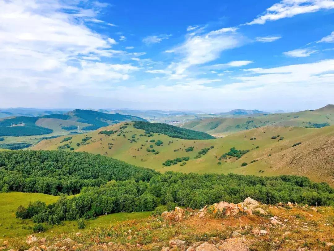 丰宁千松坝秋色,天凉好个秋拍摄