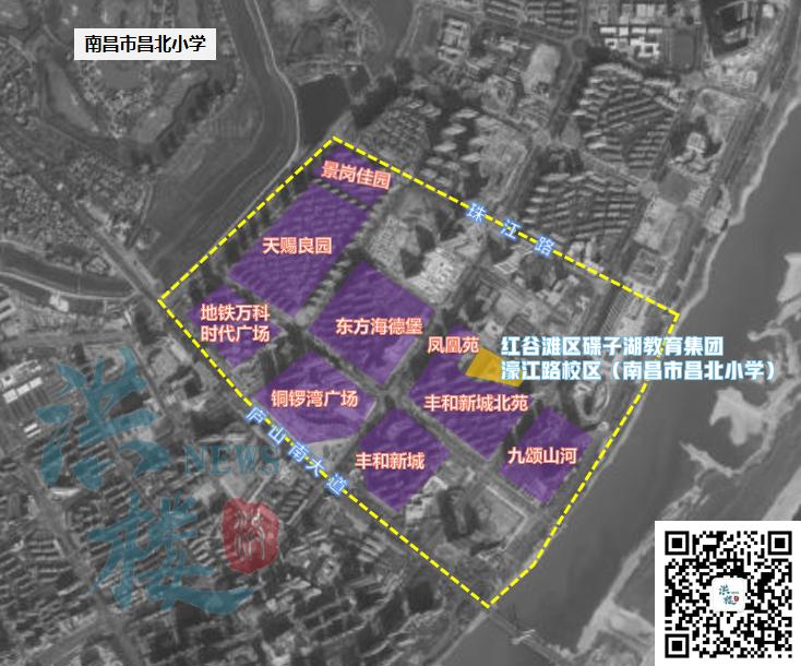 2023年红谷滩小学学区划分,红谷滩小学学区划分