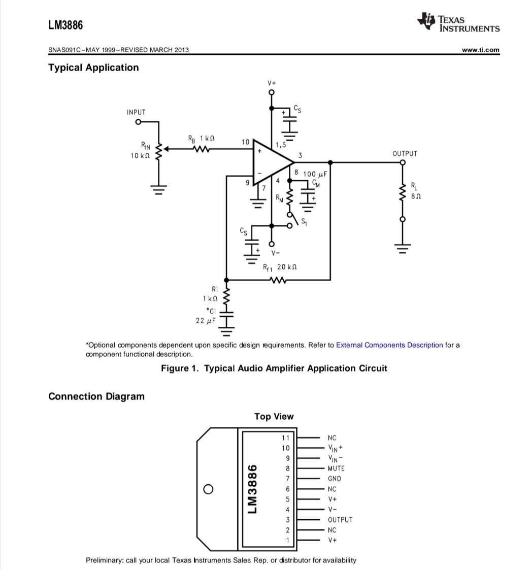lm3886搭棚式功放零件,lm3886搭棚式功放过程
