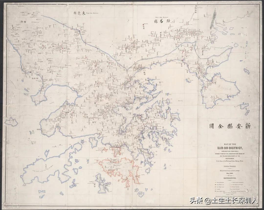 这些深圳老地图，见过一张就算你厉害