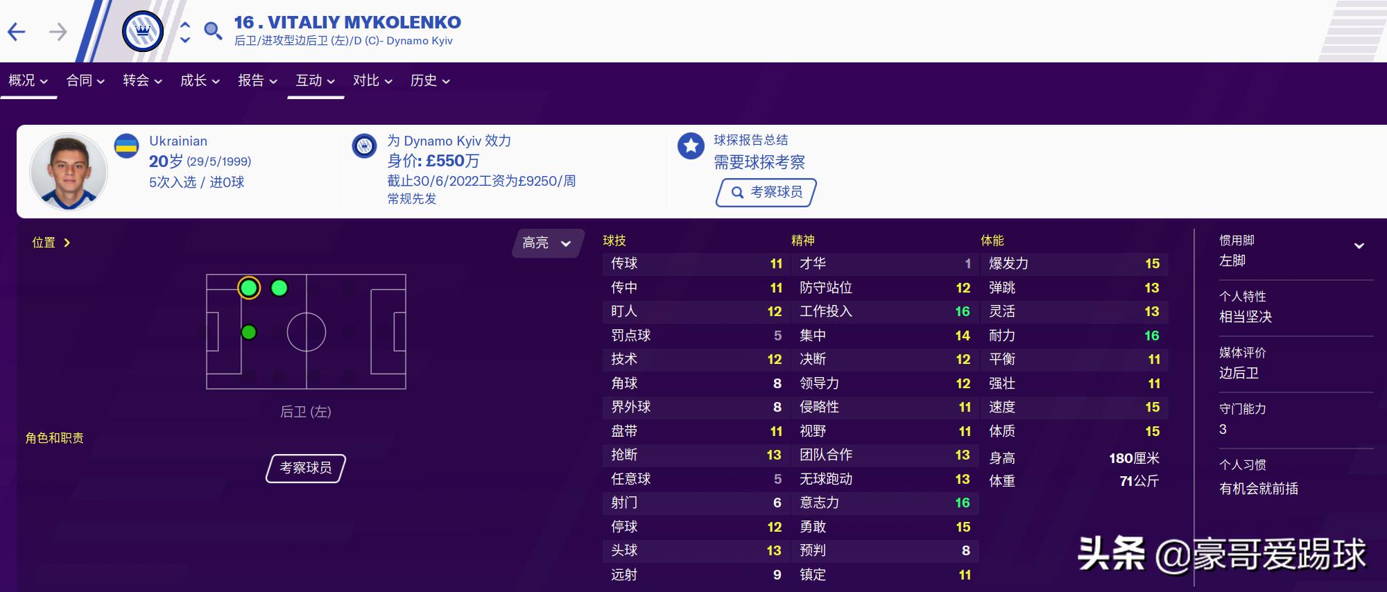 fm2020足球经理神阵,fm足球经理2024左边后卫妖人