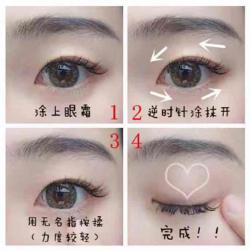 涂眼霜的正确手法明星,科普正确的涂眼霜手法
