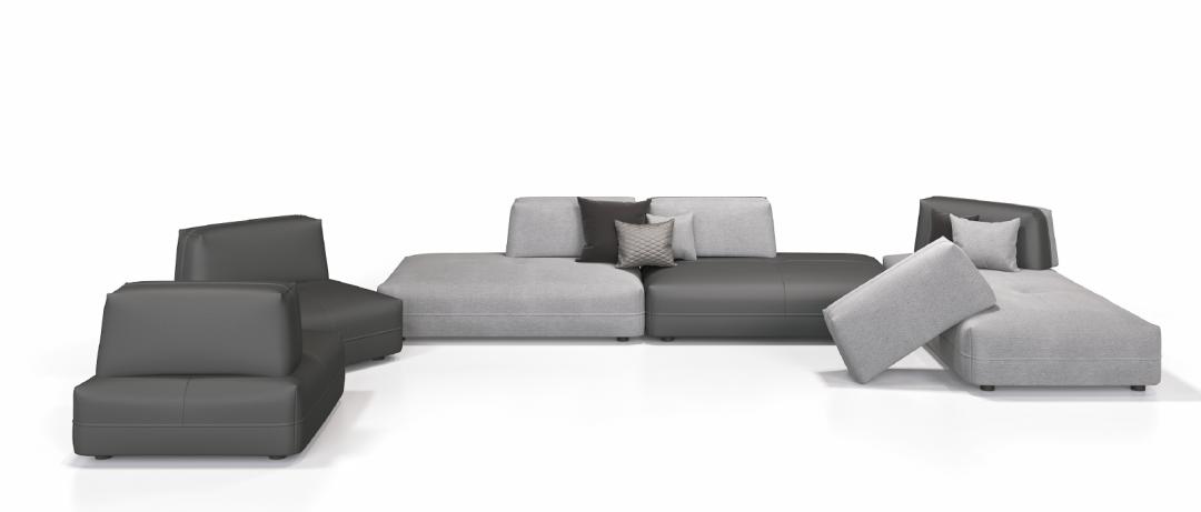 华意空间靠山沙发搭配,左右华意空间沙发