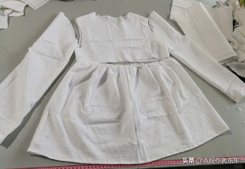 儿童衬衣领子制作教程,小布头手工制作衬衫